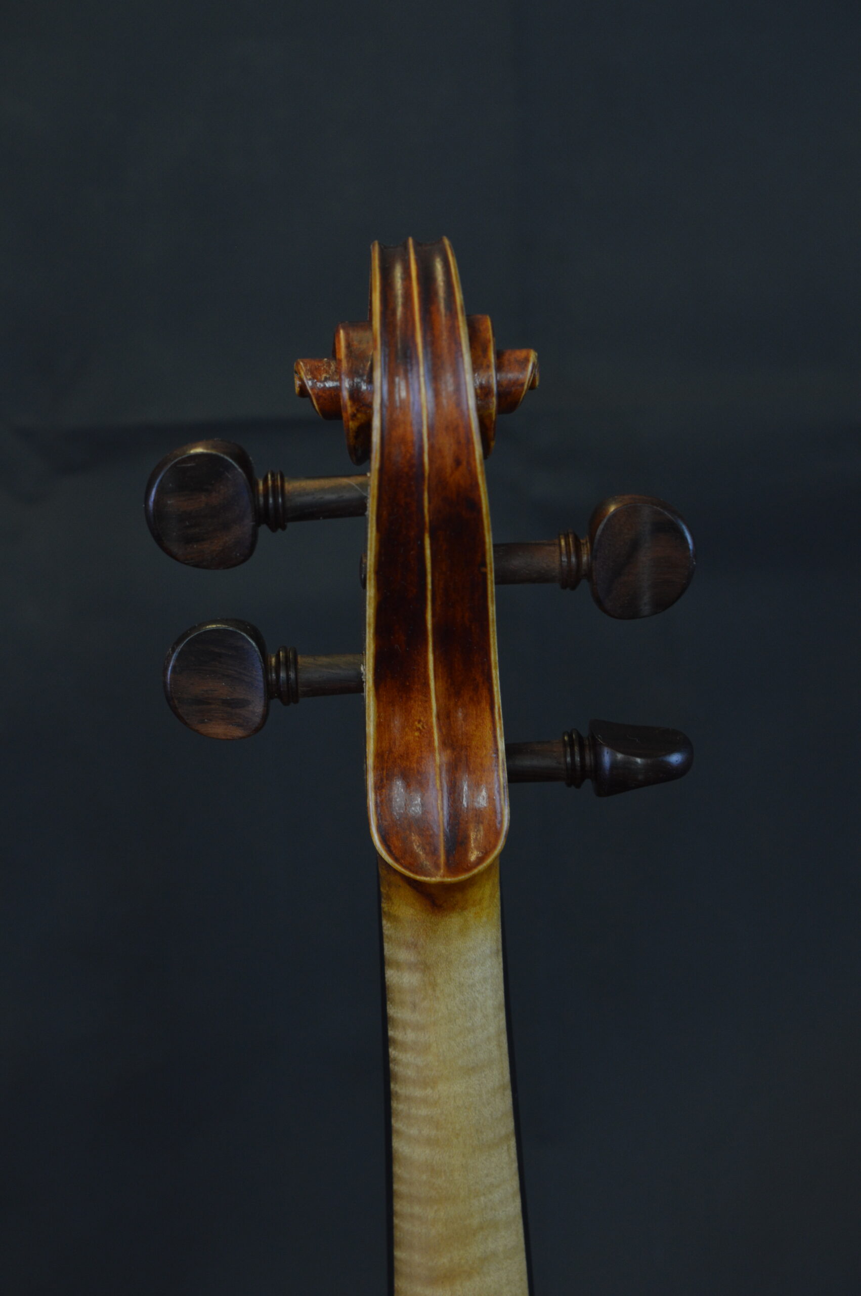 Viola, Personal Model 39.5cm - scroll, side view 2